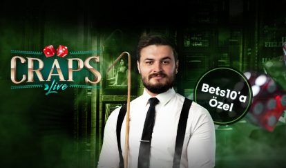 CRAPS HEYECANI ŞİMDİ CANLI'DA crapslive